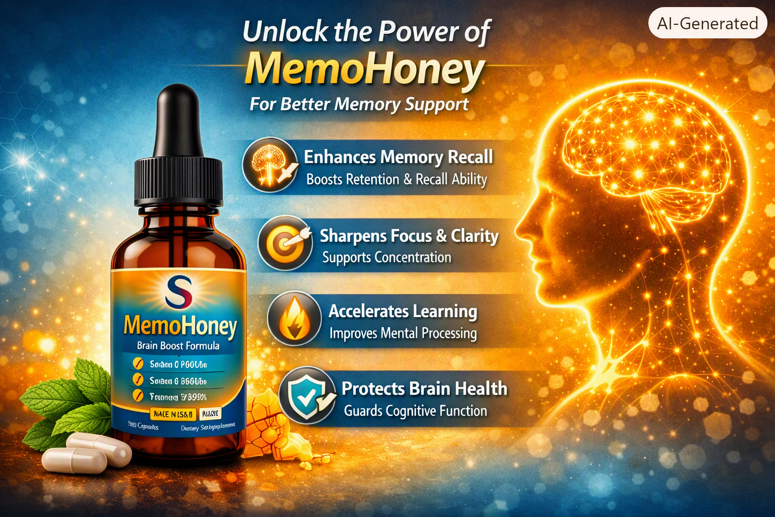 How MemoHoney supports memory and focus